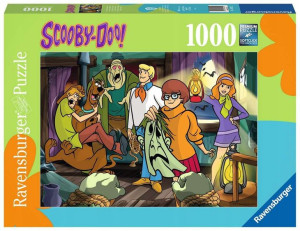 Puzzle 1000 elementów  Scooby Doo! Kudłaty
