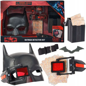 The Batman interaktywny Zestaw Detektywa maska szkło powiększające