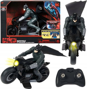 The Batman Motocykl Batcycle RC zdalnie sterowany z figurką