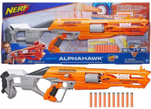 N-Strike Elite wyrzutnia Nerf Alphahawk + 30 strzałek