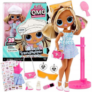 LOL OMG Surprise modna lalka Trendsetter + 20 akc.