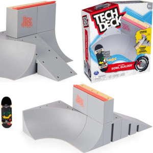 Tech Deck fingerboard rampa Bowl Builder + deskorolka