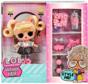 LOL SURPRISE Hair! Hair! Hair! z laleczką+akcesoria