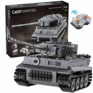 Cada C61071W Klocki Tygrys Tiger Czołg zdalnie sterowany RC 925 el.