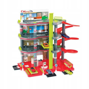 Mochtoys Garaż 4-poziomowy z autkiem