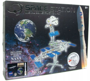 Zestaw konstrukcyjny NASA Metal Construction Kit 230 elementów
