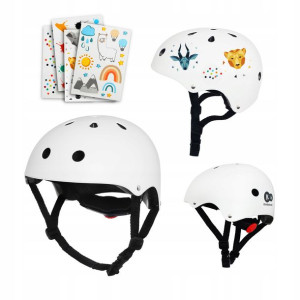 Kinderkraft Kask dziecięcy rowerowy Safety biały