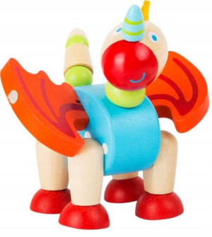 Small Foot Drewniana figurka Smok Merlin 8 cm