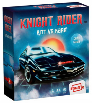 Knight Rider Kitt vs Karr pojedynek imprezowa szybka gra karciana