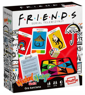 Friends Przyjaciele trivia Quiz imprezowa gra karciana 110 kart