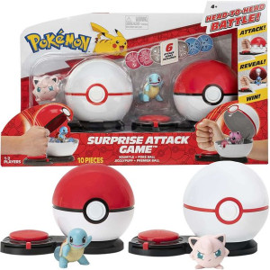 Pokemon Gra Zestaw Squirtle i JigglyPuff + Pokeball
