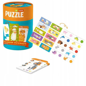 Dodo Puzzle 10x2 elementów Kolorowe zwierzęta