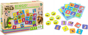 Gra towarzyska Bingo! dzikie zwierzątka