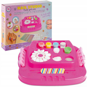 Zestaw do robienia paznokci lakiery tipsy Manicure & Pedicure