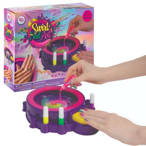 Zestaw kreatywny do ozdabiania paznokci mieszanie lakierów Swirl Nail Art