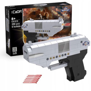 Cada C81010W Klocki konstrukcyjne Pistolet Double Barrel Gun 250 el.