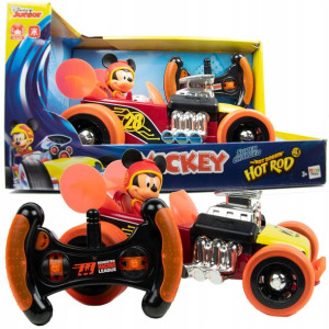 Samochód zdalnie sterowany Mickey Super Charged Hot Rod RC