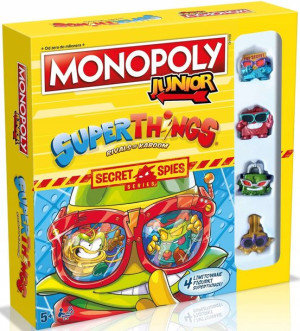 Super Zings Monopoly Junior Things Monopol Dzieci