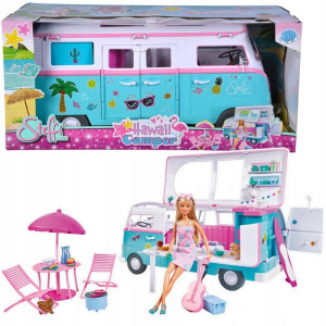 Steffi Love Hawaii Camper z lalką i akcesoriami
