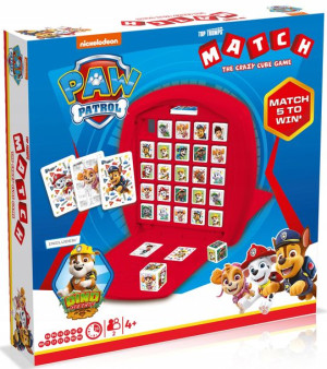 Winning Moves Top Trumps Match Szalona Kostka Psi Patrol