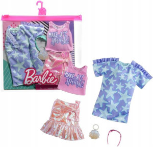 Mattel Barbie ubranko Fashionistas syrenkowy strój