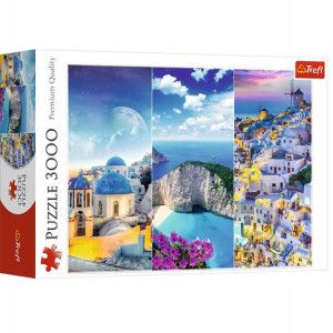 Trefl Puzzle 3000 Greckie wakacje