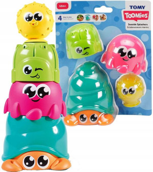 Tomy Toomies Morskie zwierzaki zabawki do kąpieli