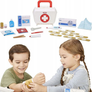 Little Tikes Walizka lekarska First Aid Kit + 25 akcesoriów