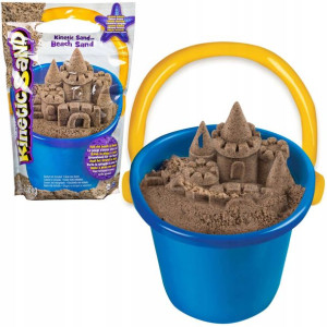 Kinetic Sand Piasek kinetyczny plażowy 1,36 kg Brązowy