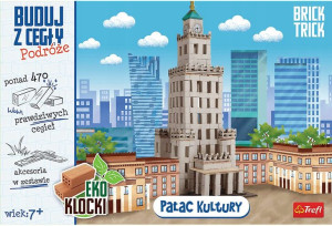 Trefl Buduj z cegły Pałac Kultury EKO Klocki