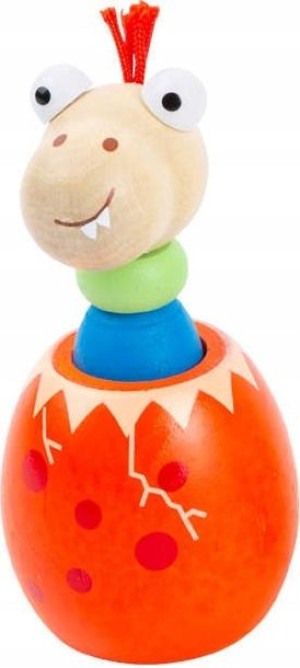 Small Foot 11574 Dinozaur w jajku pomarańczowy