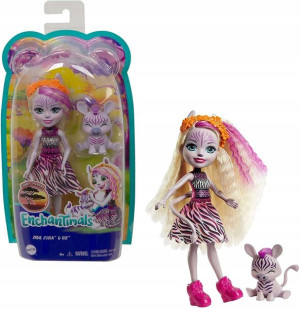 Enchantimals Zadie Zebra & Ref lalka i figurka