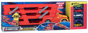 HTI Teamsterz Launcher Transporter + 5 autek