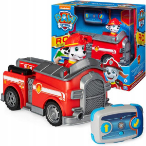 Spin Master Psi Patrol zdalnie sterowany Wóz strażacki Marshall + pilot RC