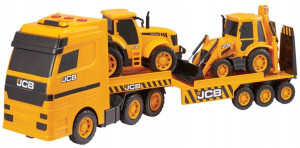 Teamsterz JCB Transporter ze światłem i dźwiękiem