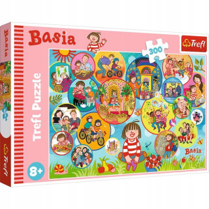 Trefl Puzzle 300 Wesoły dzień Basi