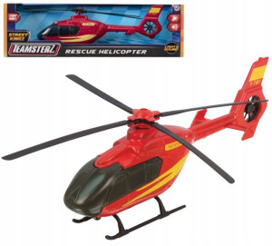 Teamsterz Helikopter ratowniczy czerwony ze światłem i dźwiękiem
