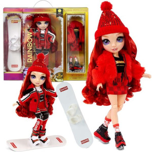 Rainbow High Winter lalka Ruby Anderson