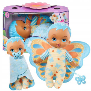 Mattel My Garden Baby bobasek niebieski motylek
