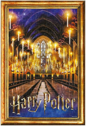 Harry Potter Hogwart wielka sala puzzle 500 el. Winning Moves