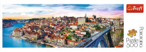 Trefl Puzzle panorama 500 elementów Porto Portugalia