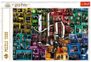 Trefl Puzzle 1500 elementów Harry Potter Na przestrzeni filmów