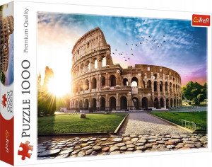 Trefl Puzzle 1000 Koloseum w promieniach słońca