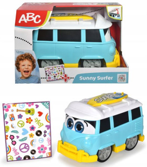 ABC pojazd Sunny Surfer + naklejki