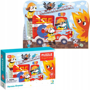 Dodo Puzzle Bohaterscy strażacy 30 elementów