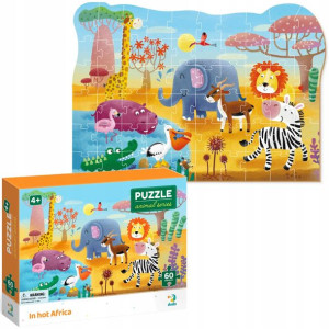 Dodo Puzzle W gorącej Afryce 60 elementów