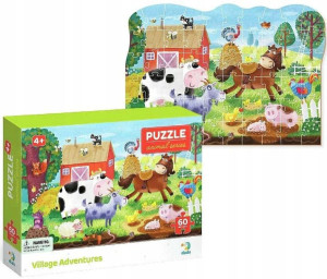 Dodo Puzzle Wiejska przygoda 60 elementów