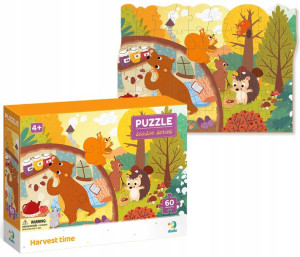 Dodo Puzzle Pory Roku Czas zbiorów 60 elementów