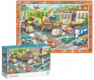 Dodo Puzzle obserwacyjne Na drodze 80 elementów