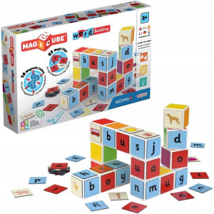 Geomag Klocki magnetyczne Magicube Słowa 79 el